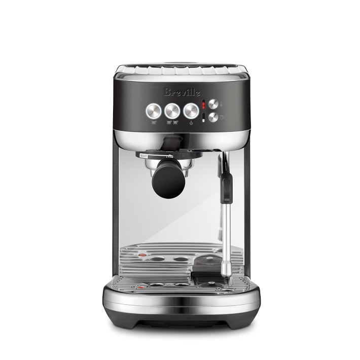 Breville Bambino Plus Espresso Machine, Black Stainless-Steel