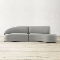 Capri 2-Piece Bumper Sectional (126&quot;)