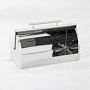 Stainless Steel and Glass Bread Box
