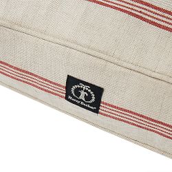 Harry Barker Grain Sack Dog Bed, Small, Red