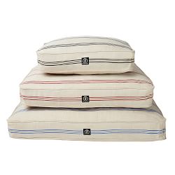 Harry Barker Grain Sack Dog Bed, Small, Red