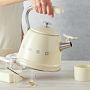 SMEG Stainless-Steel Whistling Tea Kettle, 2 1/2-Qt.