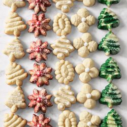 Williams Sonoma Holiday Thumbprint Cutters, Set of 4