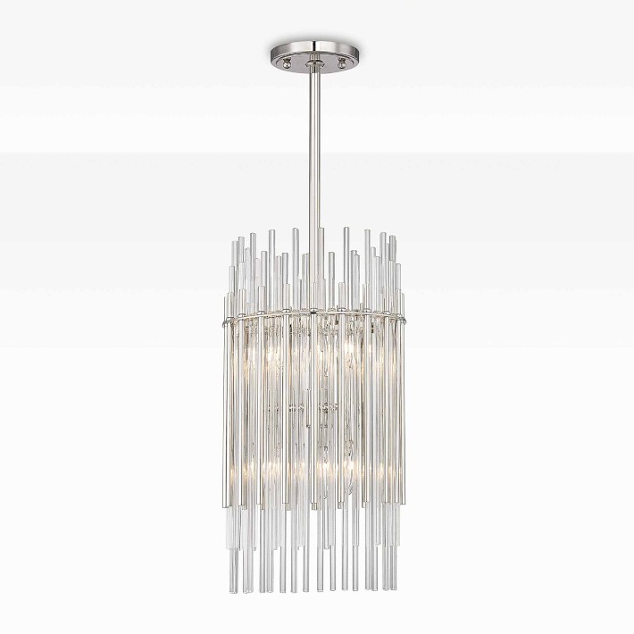 Dalton Pendant, 10.5", Nickel