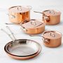 Mauviel Triply Copper 10-Piece Cookware Set