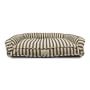 Harry Barker Vintage Stripe Dog Lounger, Medium, Black