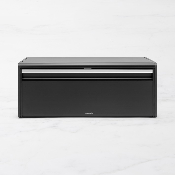 Brabantia Fall Front Bread Box- Matte Black