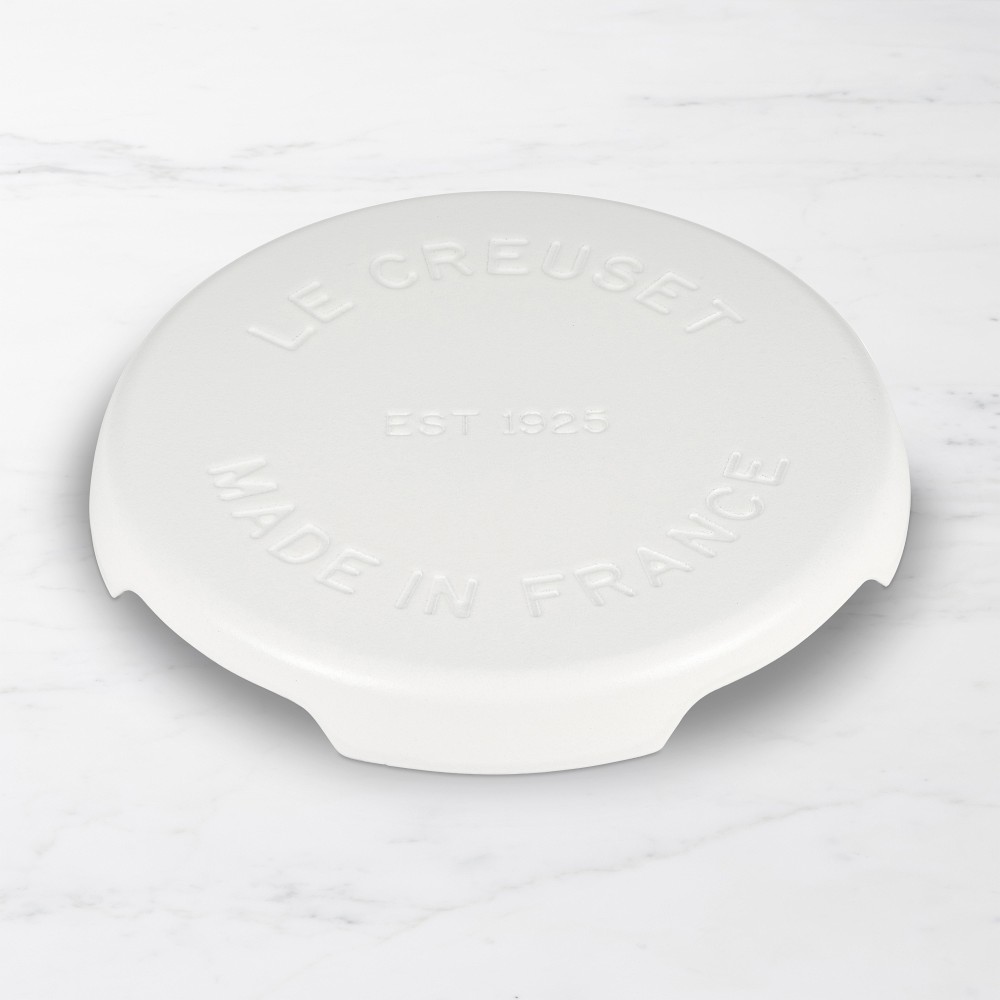 Le Creuset Signature Enameled Cast Iron Trivet, Matte White