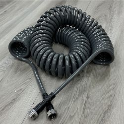 Water Right Coil Hose. 75ft, Grey