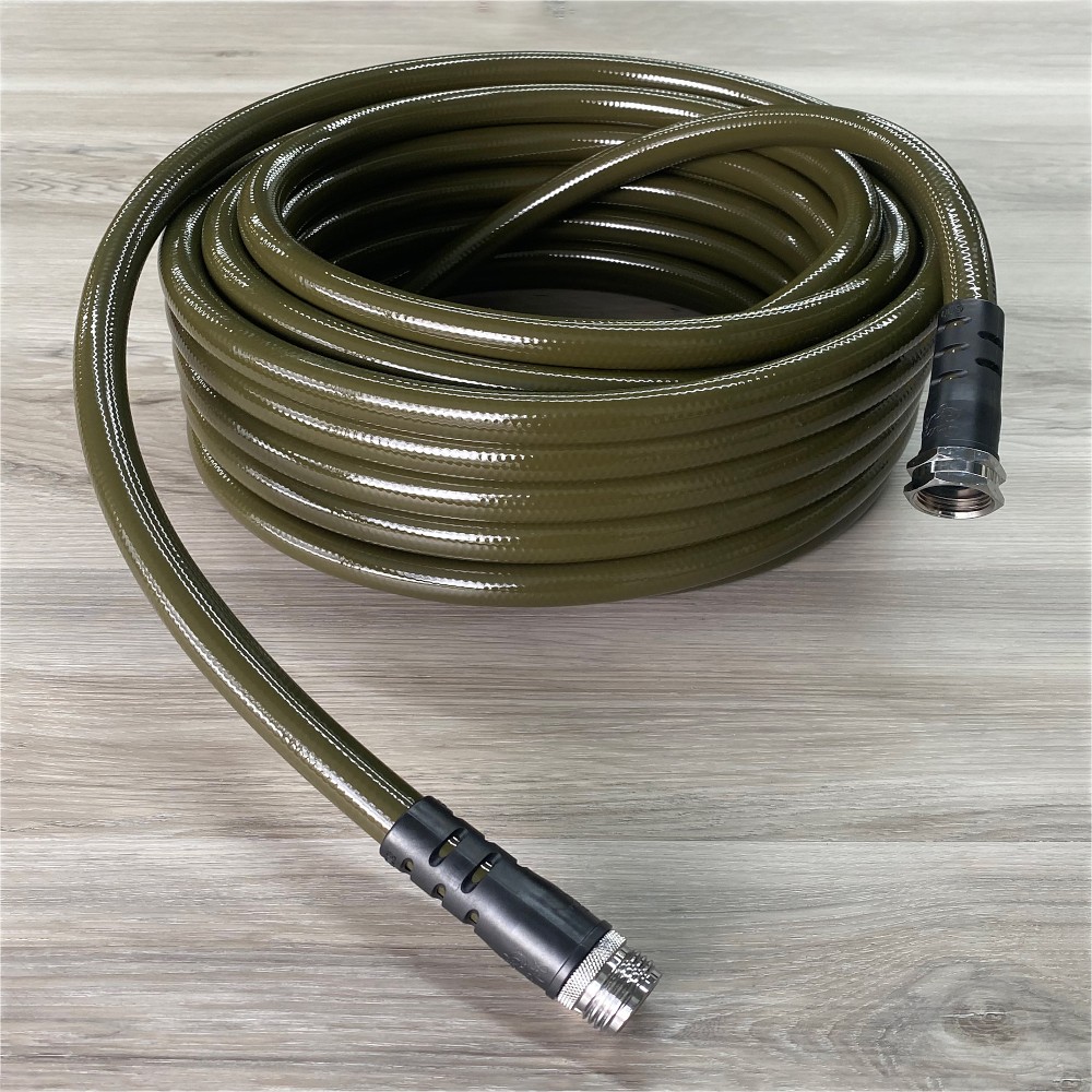Water Right Watering Hose, 50ft, Olive