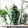 Green Ginger Jar, Cherry Blossom