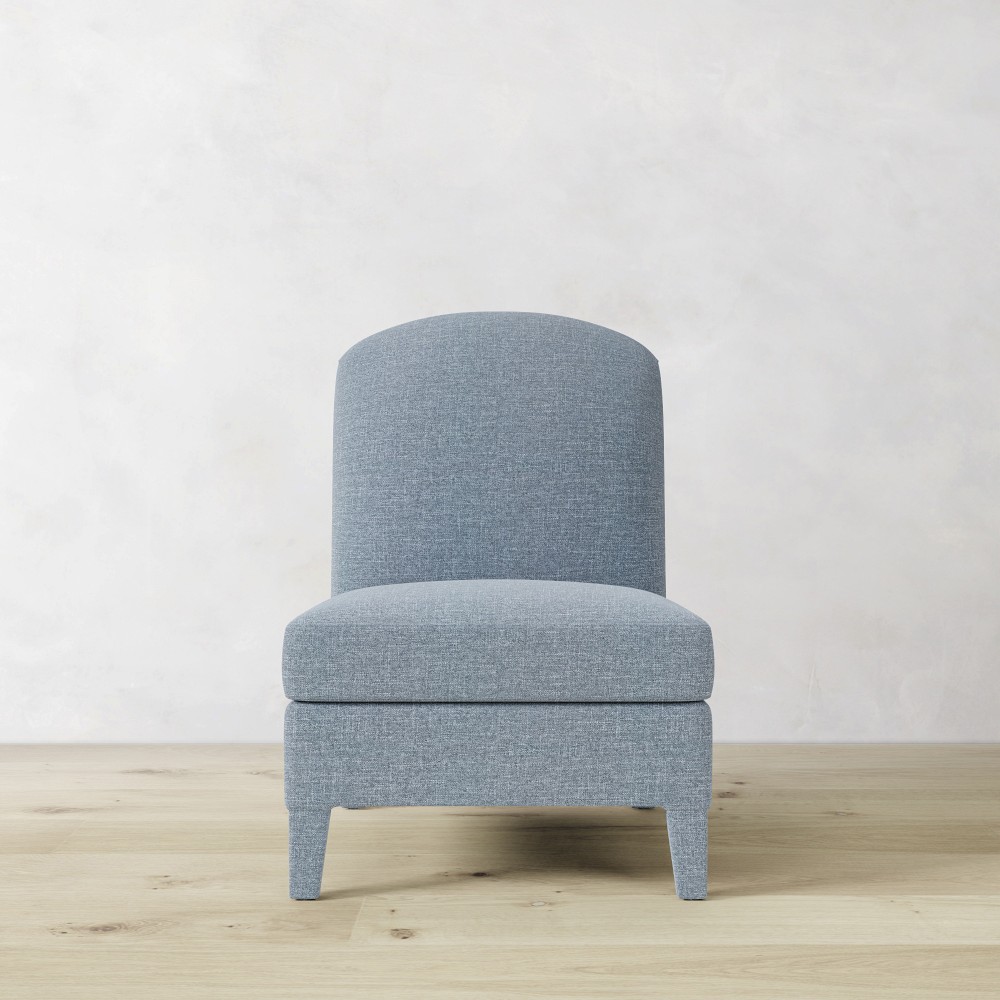 Salera Fully Upholstered Slipper Chair