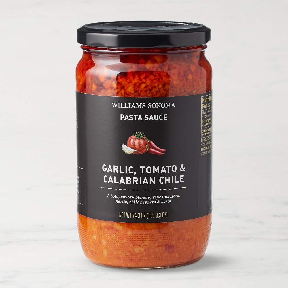 Williams Sonoma Garlic Tomato and Calabrian Chile Pasta Sauce
