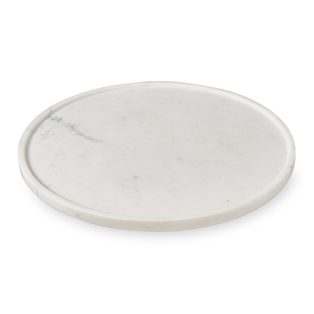 OPEN BOX: Marble Countertop Lazy Susan, Large