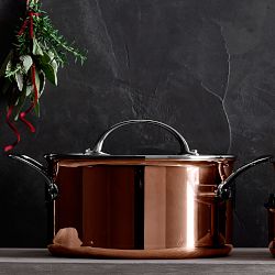 Williams Sonoma Signature Thermo-Clad&#8482; Copper Stockpot