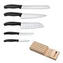 Victorinox Swiss Classic Knives with In-Drawer Knife Holder, Set of 6