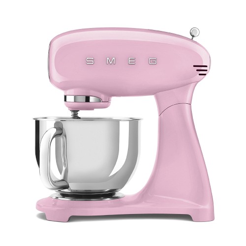 SMEG Full-Color Stand Mixer, Pink