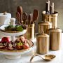 Gold Partitioned Utensil Holder