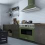 SMEG Portofino Dual-Fuel Range, 36&quot;