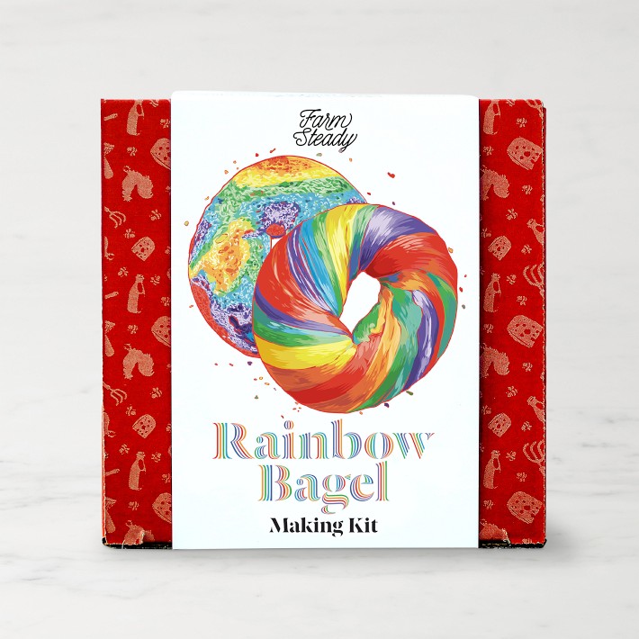 Rainbow Bagel Making Kit