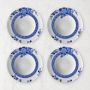 Blue Ming Soup Plates, Set of 4