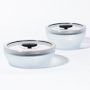 Anyday Microwave Cookware The Medium Starter Set, Black Sesame