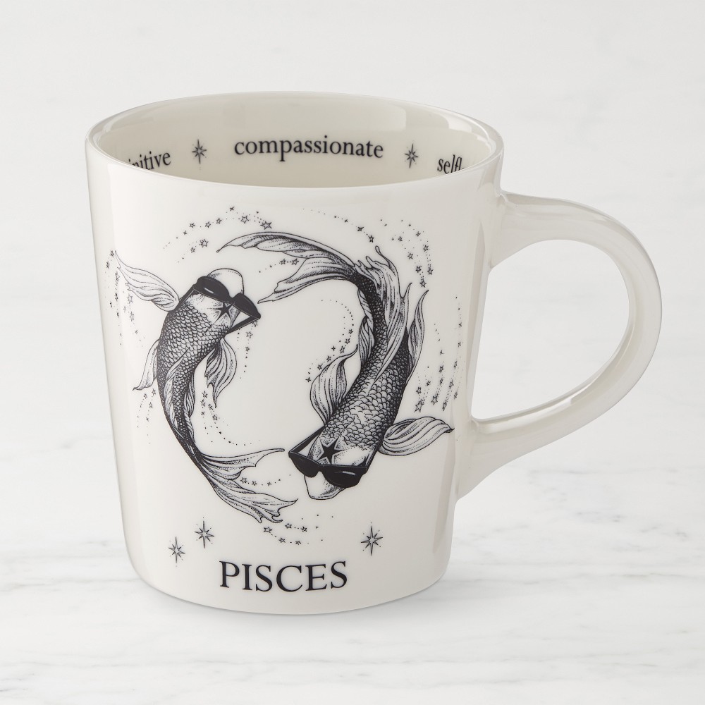 Rory Dobner x Williams Sonoma Zodiac Mug, Pisces