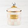MacKenzie-Childs Rosy Check Enamel Canister, Small