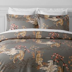 Kalden Tiger Printed Duvet Cover &amp; Shams