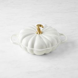 Le Creuset Enameled Cast Iron Pumpkin Braiser, 2 1/4-Qt.