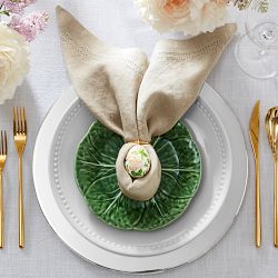 Cloisonn&#233; Egg Napkin Rings, Set of 4