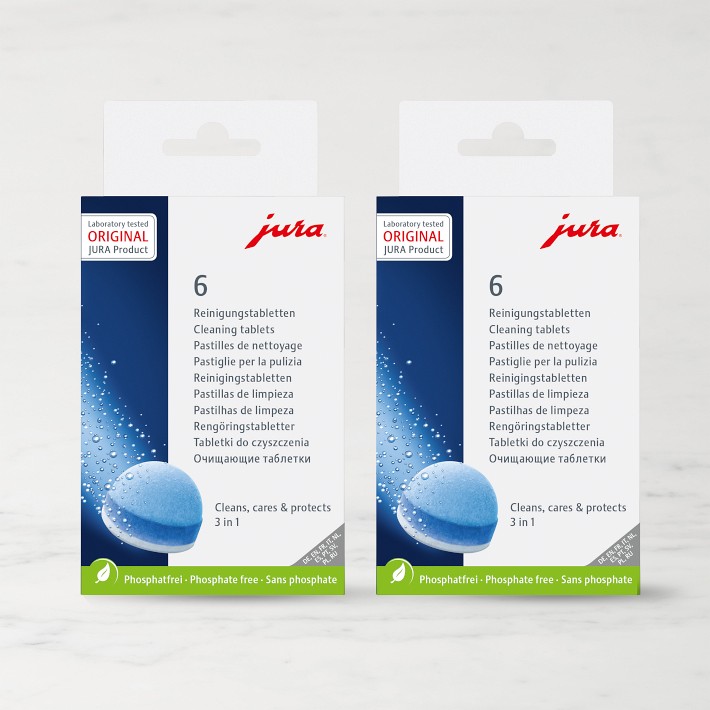 JURA 3-Phase Cleaning Tablet 6-Pack, Set of 2