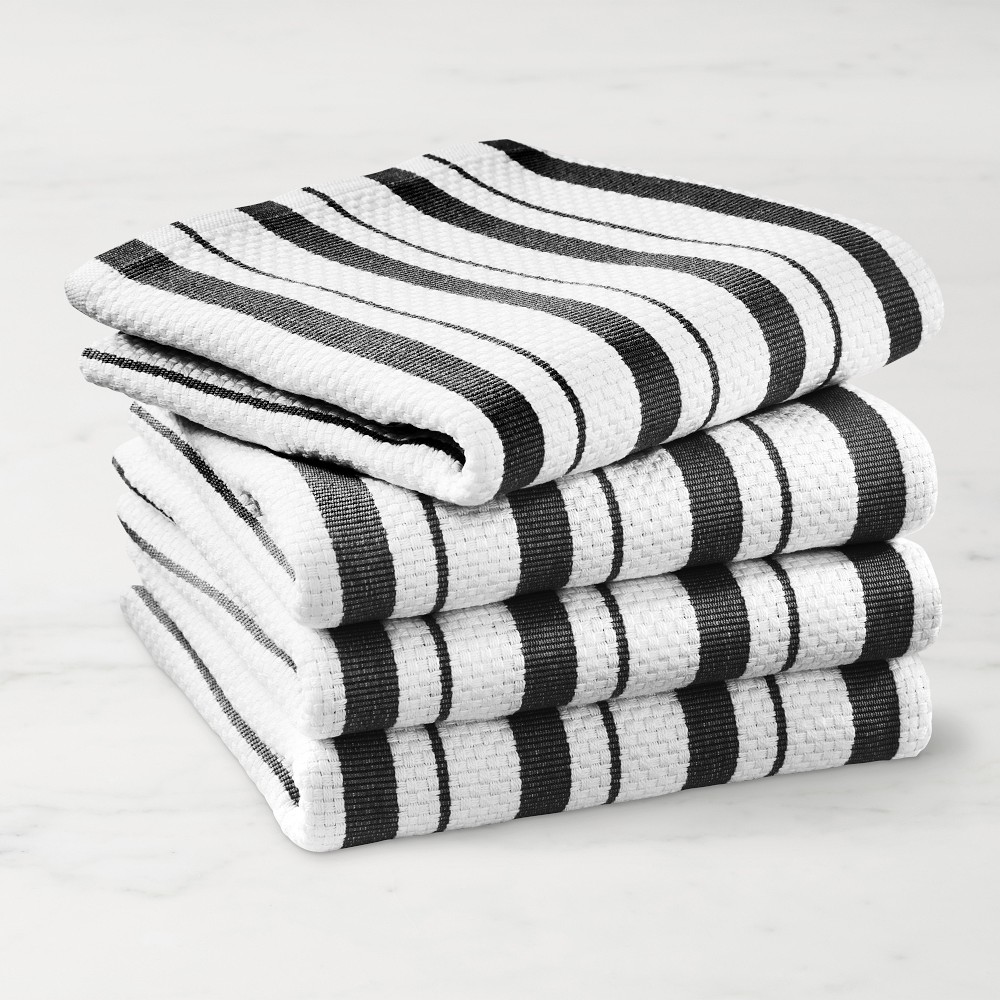 Williams Sonoma Classic Stripe Towels Set of 8