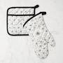 Honeycomb Oven Mitt & Potholder Set