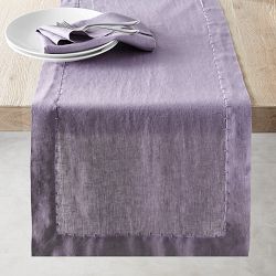 Italian Washed Linen Table Runner