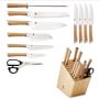 Shun Hikari Knife Block, Set of 12