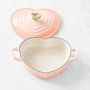 Le Creuset Enameled Cast Iron Shallow Heart Oven, 1 1/4-Qt.