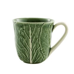 Bordallo Pinheiro Cabbage Mugs, Set of 4