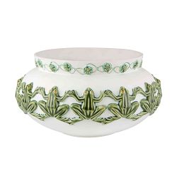 Bordallo Pinheiro Censurado Frog Cache Pot