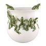 Bordallo Pinheiro Censurado Frog Dance Pot