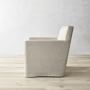 Brighton Slipcovered Swivel Armchair
