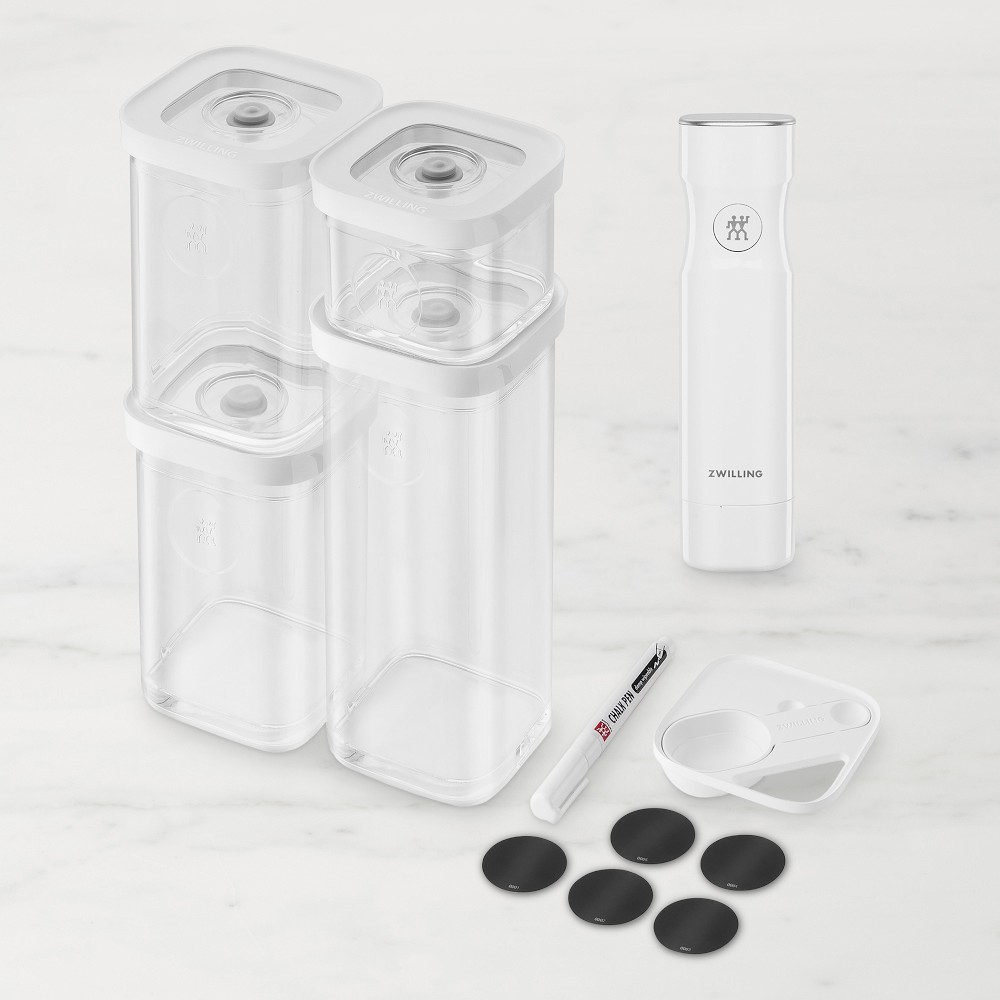 Zwilling Fresh & Save Cube Box Set with Vacuum Pump, Small, 7-Piece
