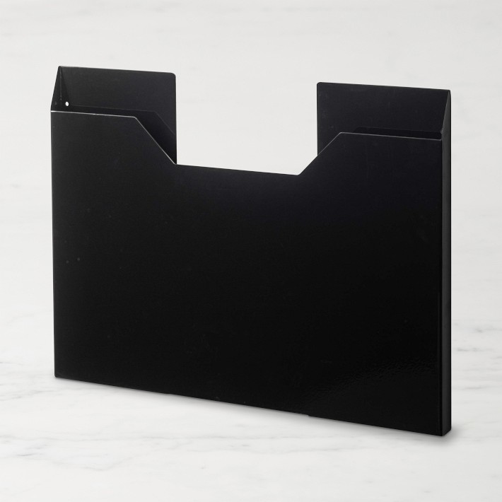 Yamazaki Home Tower Magnetic Placemat Organizer, Black