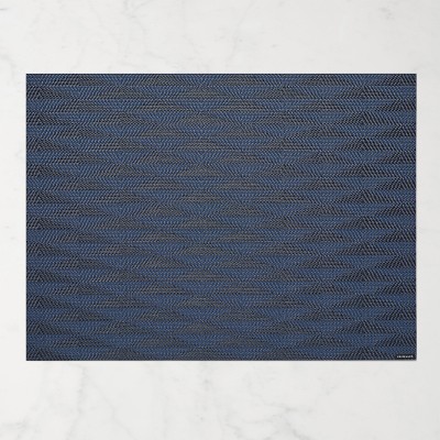 Chilewich Easy Care Arrow Rectangular Placemat, Sapphire
