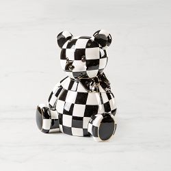 MacKenzie-Childs Courtly Bear Cookie Jar