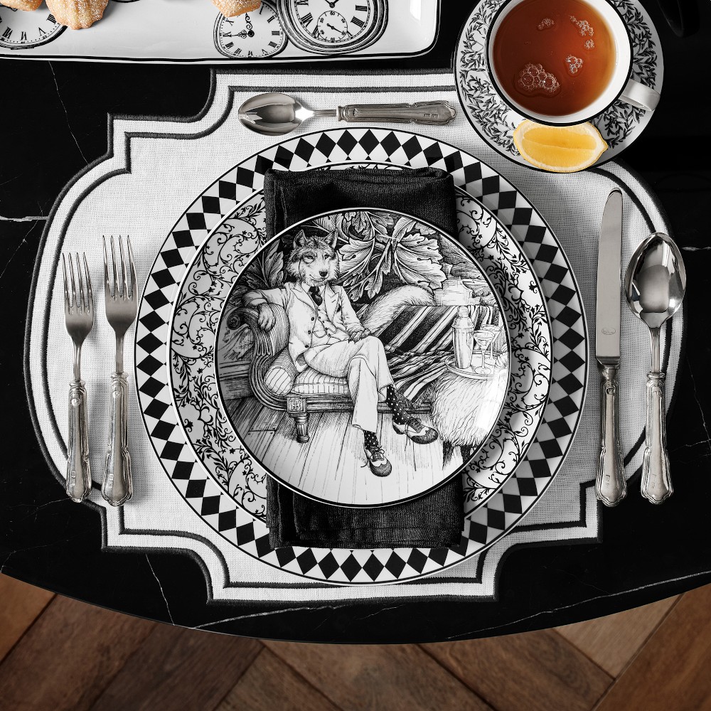 Rory Dobner x Williams Sonoma Ink House Mixed Salad Plates, Set of 4