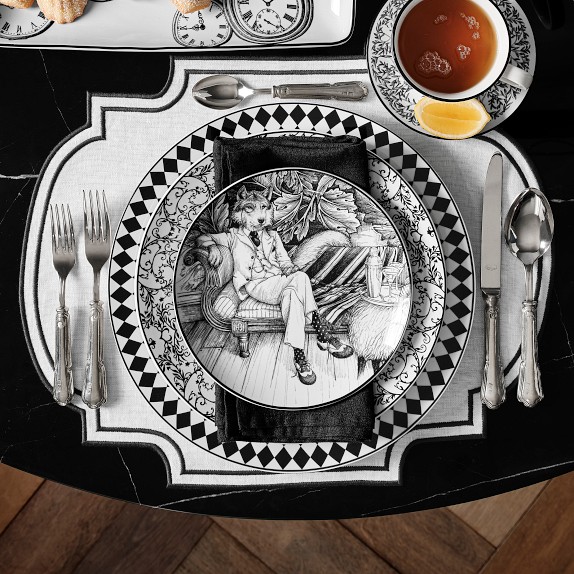 Rory Dobner x Williams Sonoma Ink House Mixed Salad Plates, Set of 4
