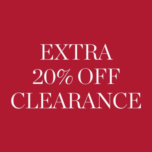 Clearance - Extra 20% Off