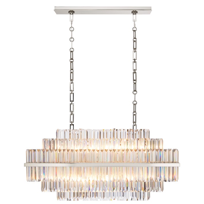 Vienna Linear Crystal Chandelier