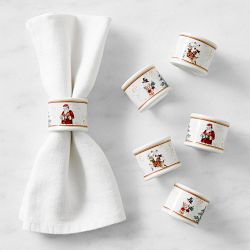 'Twas the Night Before Christmas Napkin Rings, Set of 6